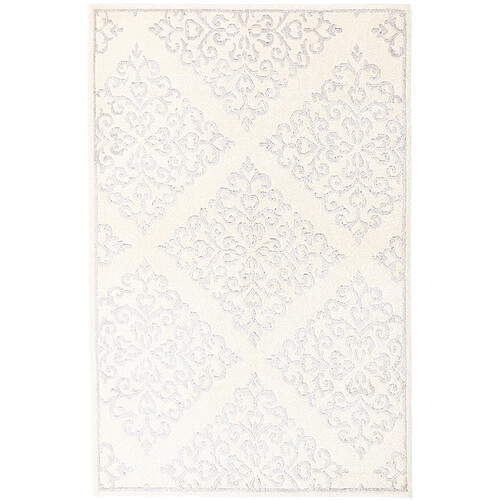 Vidal Tapis de laine 188x122 beige Darya