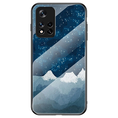 Coque en TPU anti-rayures, motif ciel étoilé ciel étoilé pour votre Xiaomi Redmi Note 11