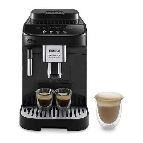 DELONGHI ECAM290.22.B - Machine a cafe Expresso Broyeur Magnifica Evo - 1450W - 3 boissons - 1,8L - 250g de grains