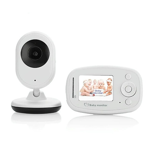 Babyphone Camera 2.4 Pouces Écran LCD Vision Nocturne Audio Bidirectionnel YONIS