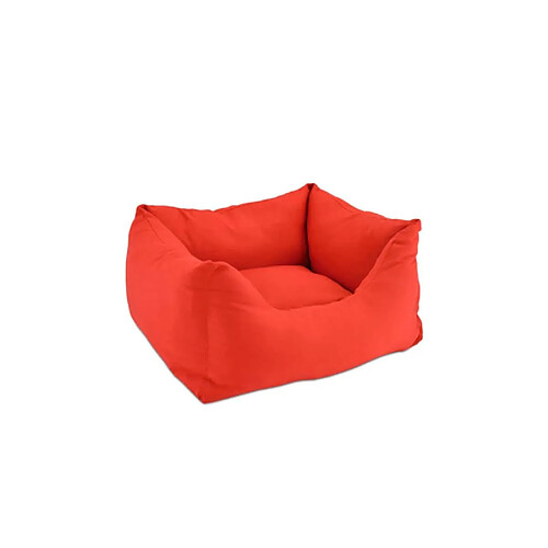 Panier mousse NAYECO pour chiens et chats - Rouge - 59x50x20cm