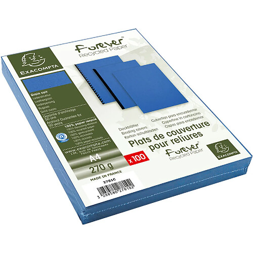 EXACOMPTA Couverture de reliure EVERCOVER, A4, bleu royal ()