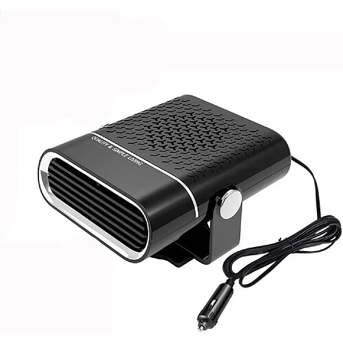 Réchauffeur Portatif De Ventilateur De Voiture De Réchauffeur De Voiture De 120W 12V, Désembueur De Dégivreur De Chauffage Rapide Pour L'allume-Cigare de Prise De Pare-brise Automatique