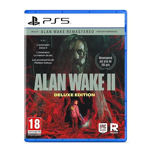 Just For Games Alan Wake 2 - Jeu PS5 - Edition Deluxe