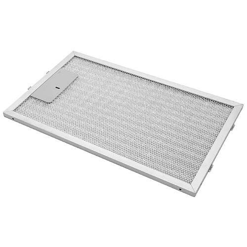 vhbw Filtrepermanent filtre à graisse métallique 32,5 x 19,6 x 0,85 cm convient pour Husqvarna QFC60350X hottes de cuisinière métal