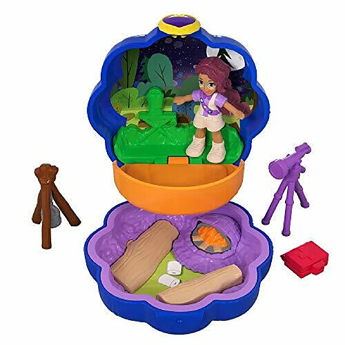 Polly Pocket Tiny Pocket Places camping compact PoupAe Shani