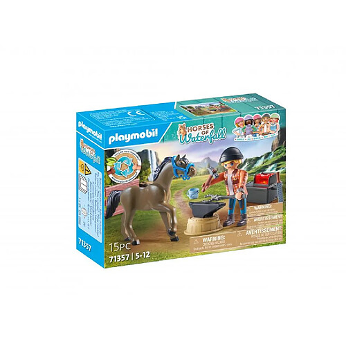 Playmobil® 71357 Maréchal-ferrant et son cheval