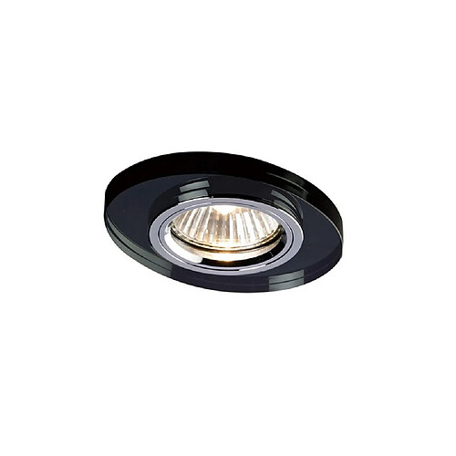 Inspired Encastré Downlight Oval Rim Only Black, Requiert 100035310 pour compléter l'article