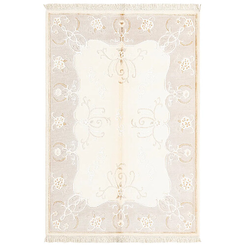 Vidal Tapis de laine 180x124 beige Darya