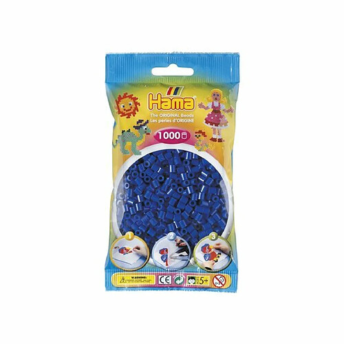 HAMA Perles en sachet - Bleu