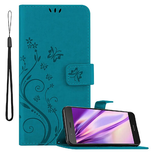 Cadorabo Coque Huawei P9 LITE 2016 / G9 LITE Etui en Bleu