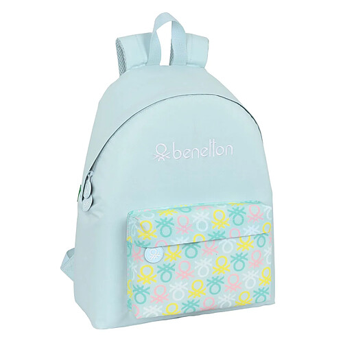 Cartable Benetton Fantasy Celeste (33 x 42 x 15 cm)