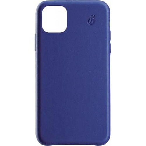 BEETLECASE Coque pour iPhone 11 Premium en Cuir Bleu