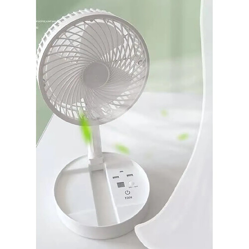 Universal Mini ventilateur télescopique pliant USB rechargeable étudiant portable petit ventilateur de plancher dortoir lit bureau bureau ventilateur pliant maison