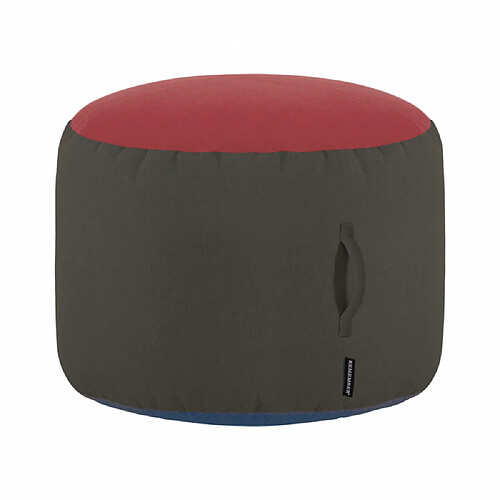 Remember Pouf en coton diam 55cm Stone