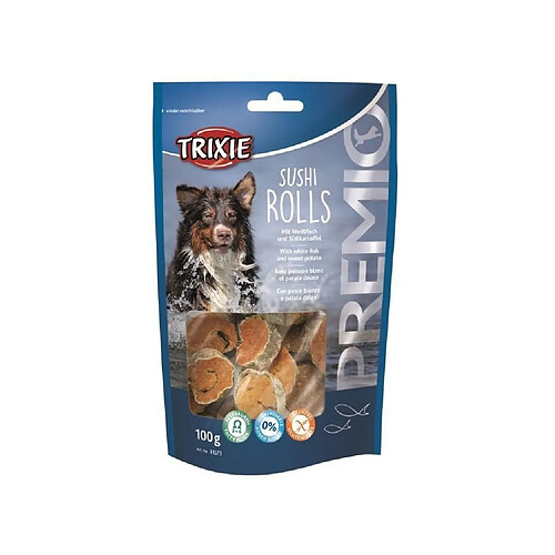 TRIXIE Sushi Rolls Premio - Pour chien - 100g