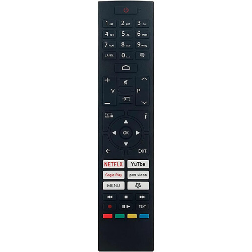 SANAG Rc45157/30109080 Remplacer La Telecommande Compatible Avec Jvc Android Tv Lt-43Vaf3055 Lt-39Vah3055