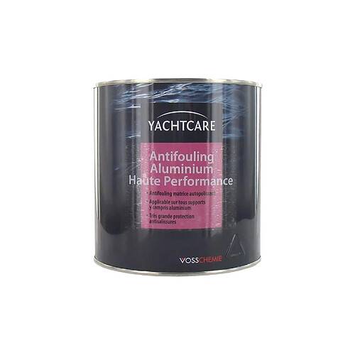 Antifouling spécial aluminium YACHTCARE - noir - 2,5l