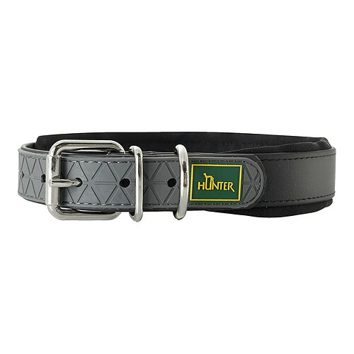 Collier pour Chien Hunter Convenience Comfort Noir (37-45 cm)