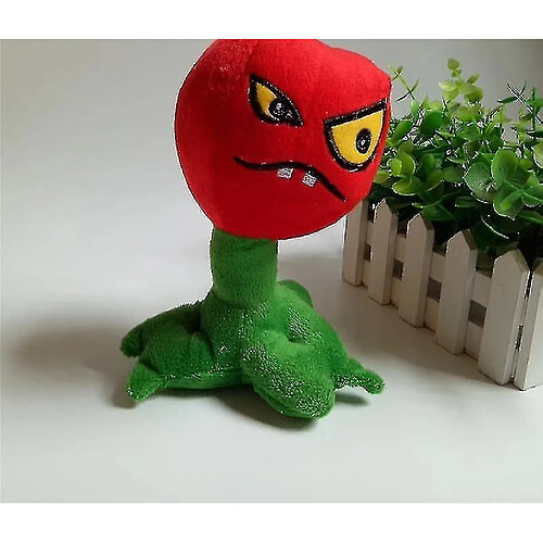 Universal Plantes vs zombies, 2 Dragon Fruit Games Games Doll pour jouet rouge / vert