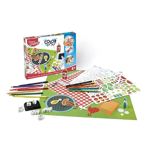 Maped Color&Play - Mon Barbecue a Créer