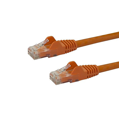 StarTech.com Câble réseau Ethernet RJ45 Cat6 de 30,48 m - Orange