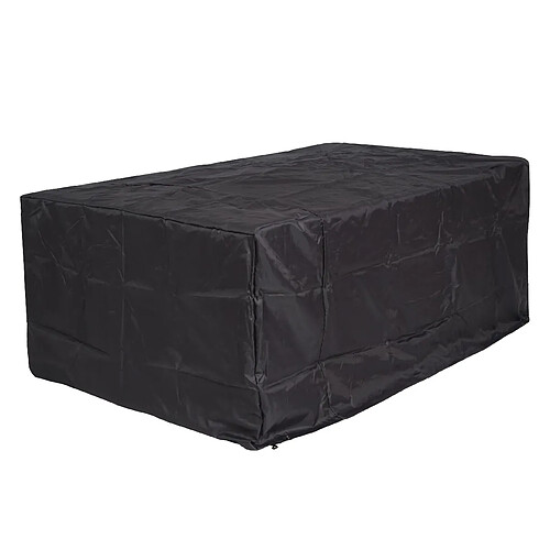 Decoshop26 Housse de protection bâche pour banc de jardin extérieur anthracite 95x140x75cm 04_0002802