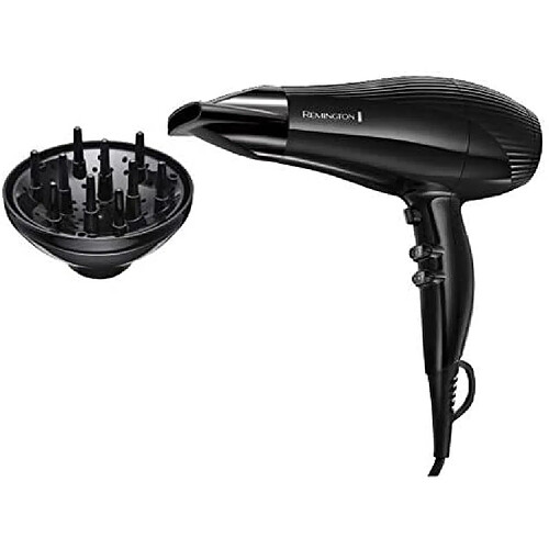 Remington Sèche cheveux avec ionique 2200W noir