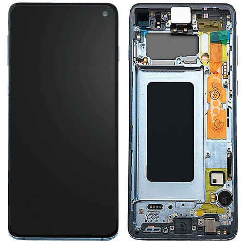 Samsung Afficheur LCD Galaxy S10 Bloc Écran avec Tactile Original Bleu