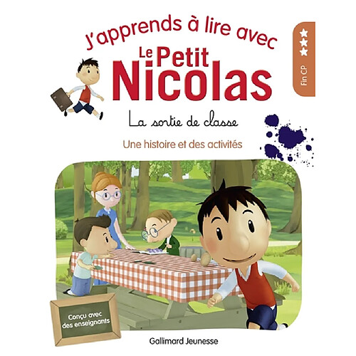 J'apprends à lire avec le Petit Nicolas. La sortie de classe : une histoire et des activités : fin CP · Occasion