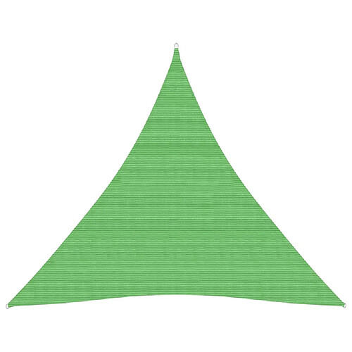 ComfortXL Voile D'ombrage 160 G/m² Vert Clair 5x5x5 M Pehd