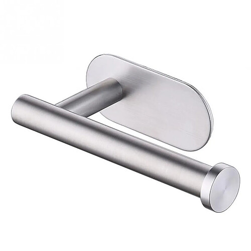 Universal Porte-papier toilette sans forage inox salle de bains cuisine rouleaux de papier accessoires mouchoirs accessoires porte-papier |(Argent)