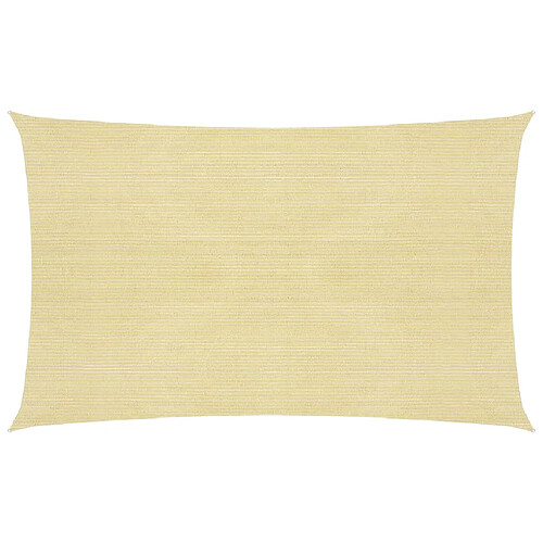 ComfortXL Voile D'ombrage 160 G/m² Beige 2x4,5 M Pehd