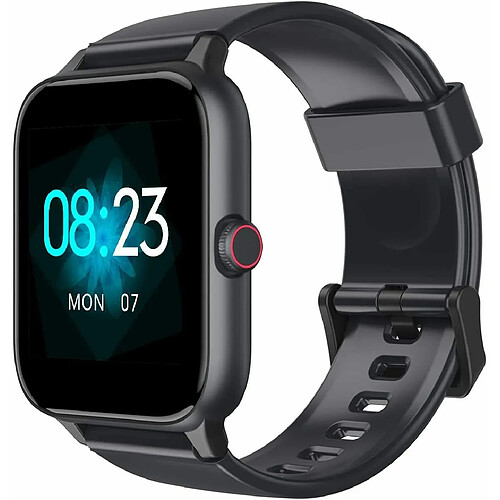 Chrono Montre Connectée R3 Pro pour téléphones Android et iOS, moniteur de fréquence cardiaque Fitness Tracker, IP68 natation étanche, Montre Connectée numérique 1,54 pouces pour femmes hommes, durée de vie de la batterie ultra-longue(noir)