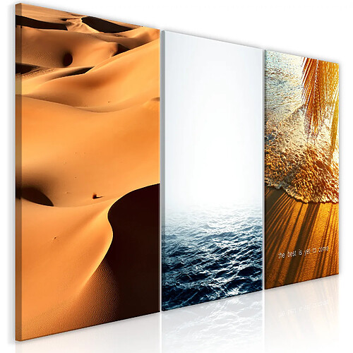 Artgeist Tableau - Sand and Water (3 Parts) [120x60]