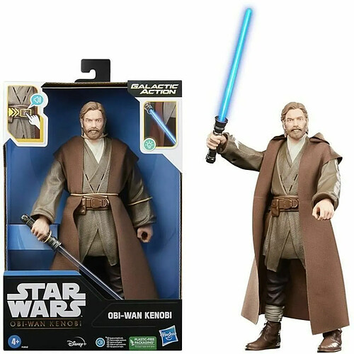 Figurine d’action Star Wars Obi-Wan Kenobi 30 cm Lumière Son