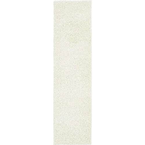 Hadorn Tapis shaggy 120x62 Blanc Luzern