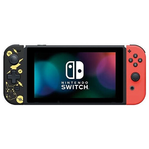 Manette Hori D Pad pour Nintendo Switch (L) Pokémon Pikachu Noir & Or