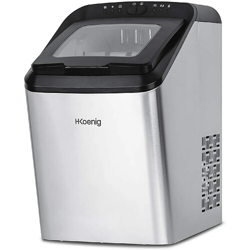 H.Koenig machines à glaçon de 2,8L 145W gris noir