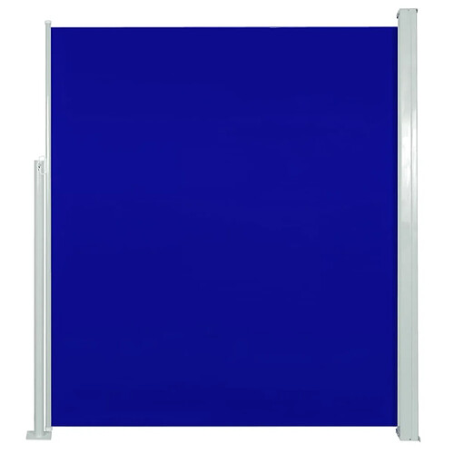 Maison Chic Auvent latéral | Store extérieur | Auvent solaire de patio 160x300 cm Bleu -GKD84554