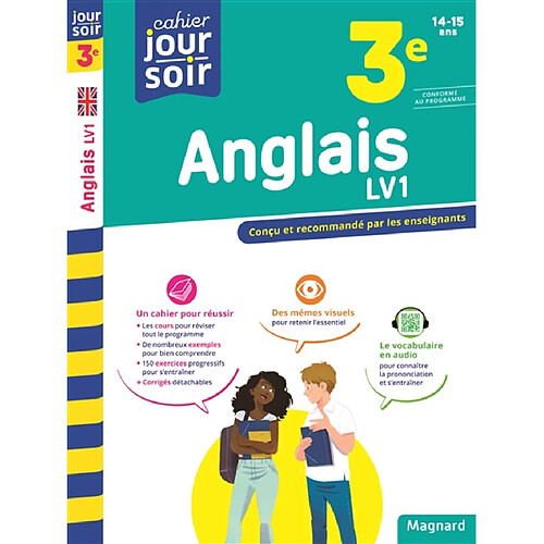 Anglais LV1 3e, 14-15 ans : conforme au programme