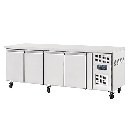 Table réfrigérée positive - Inox 4 portes 449L - Polar