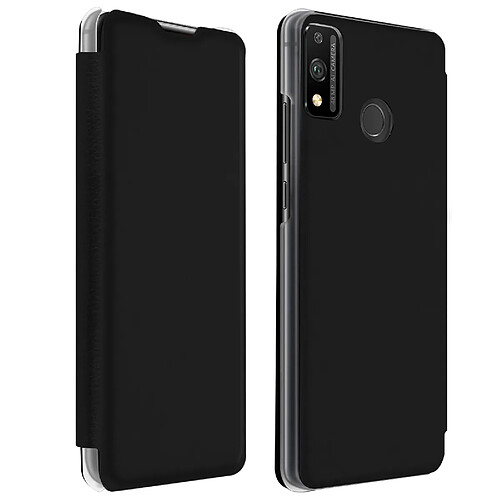 Avizar Étui Honor 9X Lite Portefeuille Clapet Porte-carte Noir