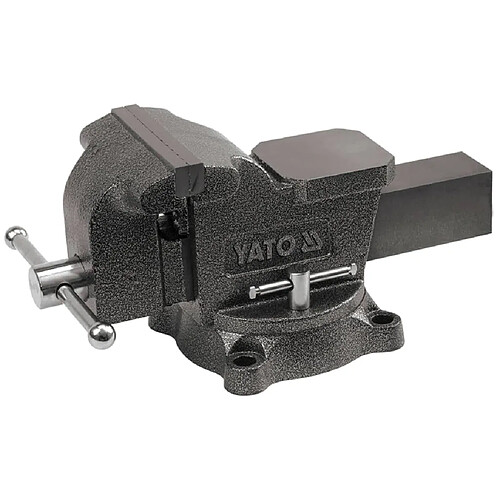 YATO Étau d'établi avec base pivotante 200 mm