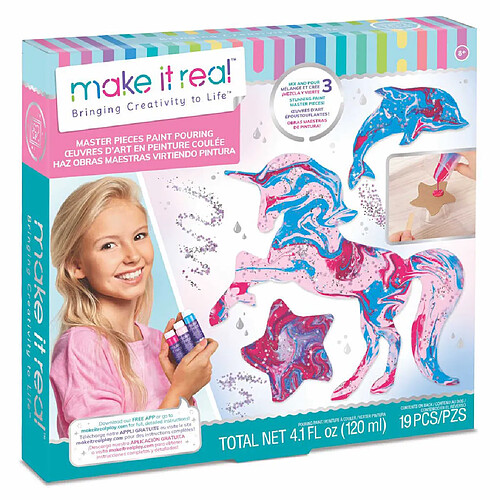 make it real Ensemble de peinture pour enfants