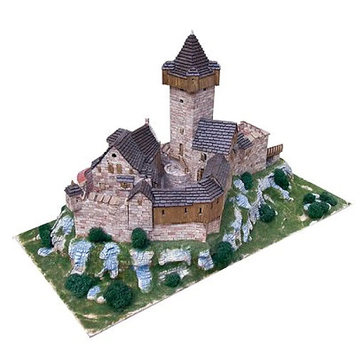 Aedes Maquette en céramique : Château de Falkenstein, Obervellach, Autriche