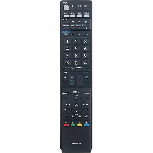 SANAG Ga857Wjsa Telecommande Remplacee Pour Sharp Lcd Tv Aquos Ga857Wjsa Rrmcga857Wjsa Remote Control