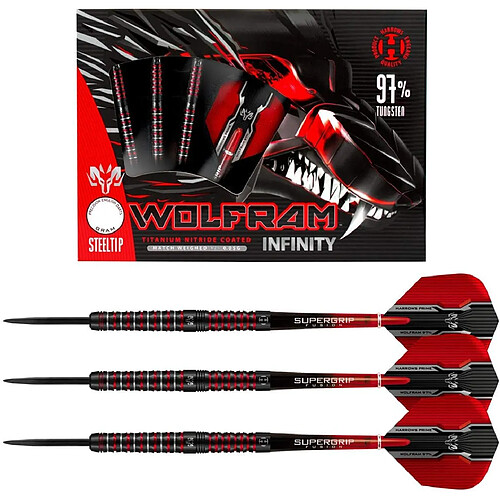 Harrows Fléchettes Wolfram Infinity 90 steel 22g R