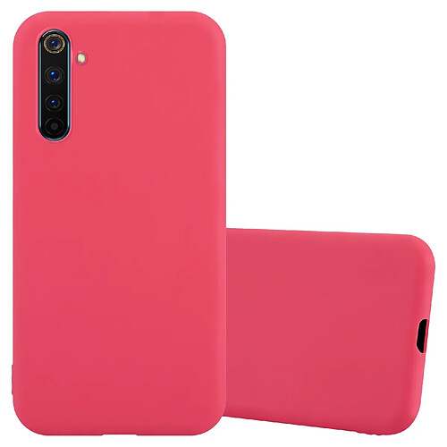 Cadorabo Coque Realme 6 PRO Etui en Rouge