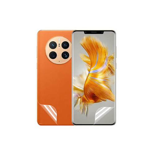 PHONECARE Film Hydrogel Full Cover Avant et Arriére pour Huawei Mate 50 Pro - Transparent